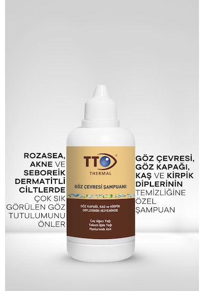 Tto Göz Çevresi Şampuanı 125 Ml Göz Kapağı Ve Kirpik Dipleri İçin Hijyenik Bakım