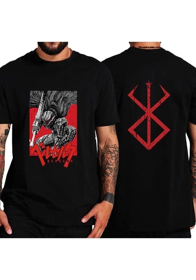 Noıssey Kırmızı Etiket Gala Anime Manga Çılgın T-shirt Mod 30 11828 Siyah
