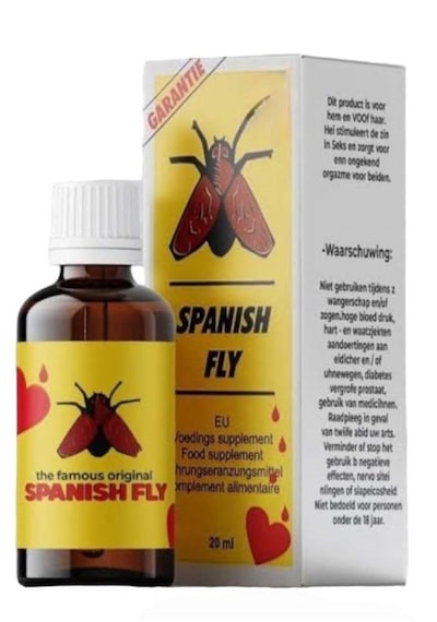 1 Kutu Spanish Fly Bayan Vücut Geliştirme Takviye Ve Enerjiyi Destekleyici Damla