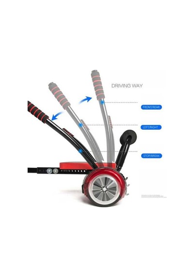 Hoverkart Elektrikli Kaykay Aparatı Tüm Modellere Uyumlu Kirmizi