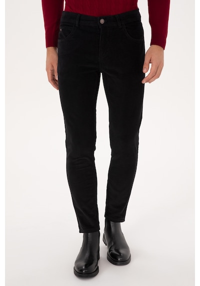 U.S. Polo Assn. Erkek Siyah Kanvas Pantolon 50310150-VR046 U.S. Polo Assn. Erkek Siyah Kanvas Pantolon 50310150-VR046