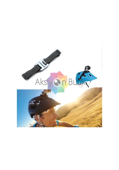 Aksiyon Kamera - Hava Delikli Kask Bağlantı