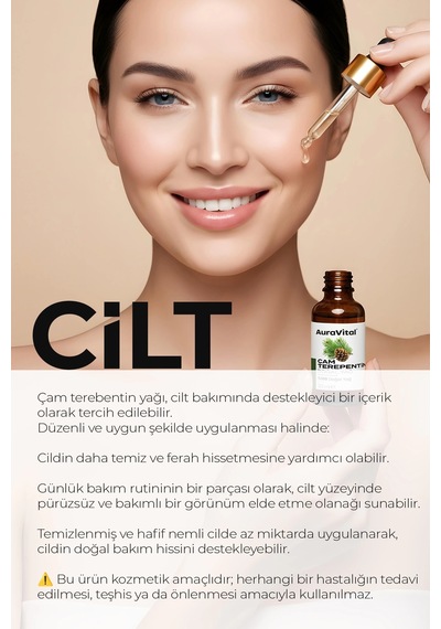 Çam Terebentin Yağı 30 Ml %100 Saf Ve Doğal 30 ML
