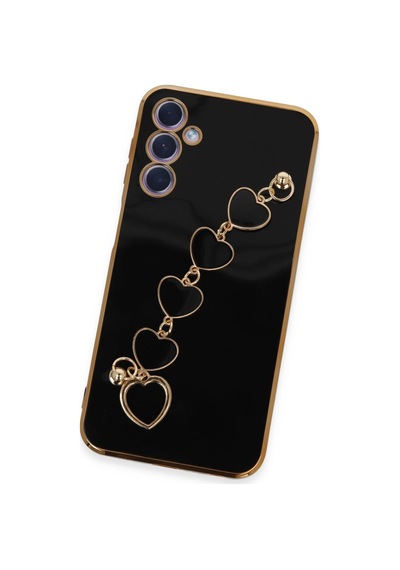 Samsung Uyumlu Galaxy A24 4g Kılıf Esila Silikon Siyah/