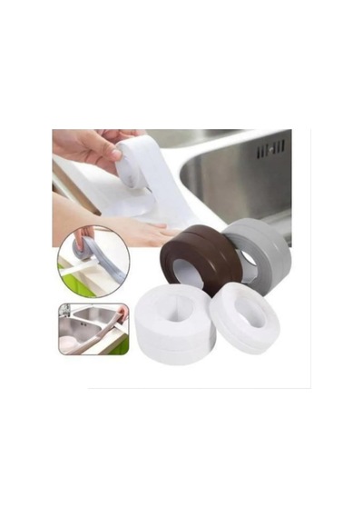 Tineke Su Sızdırmaz Geçirmez Bant Lavabo Küvet Kenar Bandı Küvet Duş 3,2 M X 38 Genel