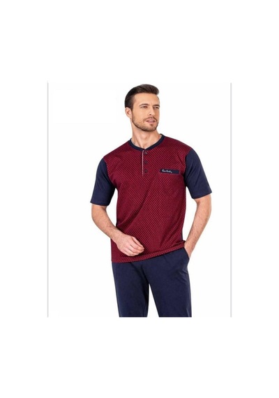 Pierre Cardin Yazlık Damatlık 3'Lü Pijama Takımı Kutulu 5481