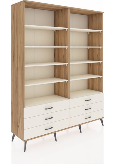 Hyperion Gardrop 10 Raflı 6 Çekmeceli 176x44x221 Çam-aytaşı Aytaşı Hyperion Gardrop 10 Raflı 6 Çekmeceli 176x44x221 Çam-aytaşı Aytaşı