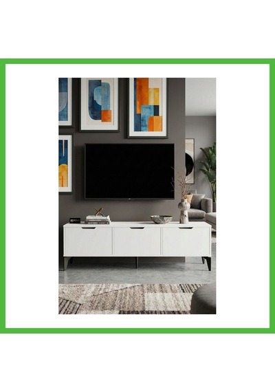 Vaveni Royal Tv Sehpası Suntalam Beyaz 160x35 Arz Vaveni Royal Tv Sehpası Suntalam Beyaz 160x35 Arz