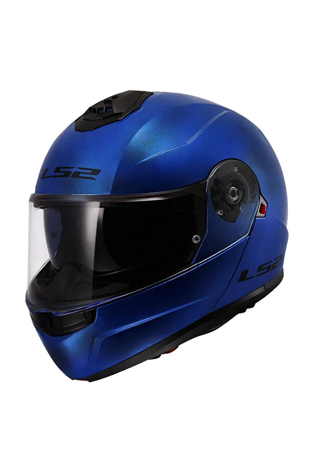 Strobe 2 Mat Navy Blue Çene Açılır Kask Koyu Mavi