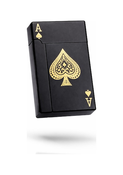 Limited Edition Serisi Premium İskambil Poker Kartları Tasarımlı Çakmak-özel Çakmak Kutusu Metalik