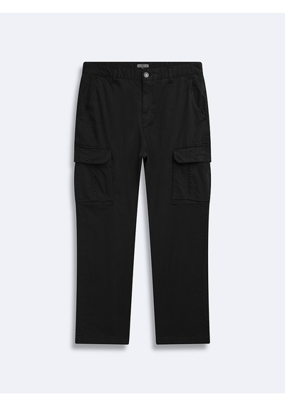LTB Düz Paça Kargo Siyah Pantolon