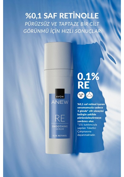 Avon Anew Re Pürüzsüz Görünüm Veren Serum 30 ML