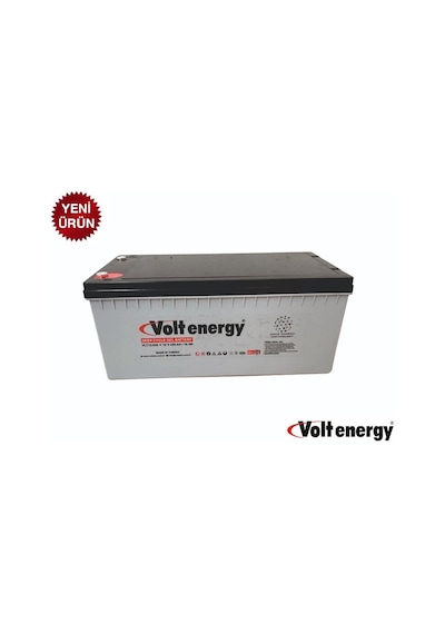 Volt Energy 12 V 225 Amper Jel Akü Deep Cyle Nanocarbon