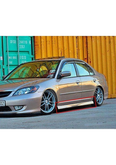 Honda Civic Vtec 2 Marspiyel Sağ Sol Takım Fiberglass Boyasız
