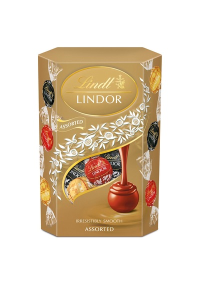 Lindt Lindor Assort Cornet Dolgulu Çikolatalar 137 G - 8 Adet Tarı