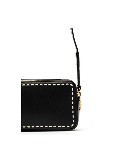 Michael Kors Jet Set Contrast Stitch Crossbody Bag 32t4gj6c1l Siyah