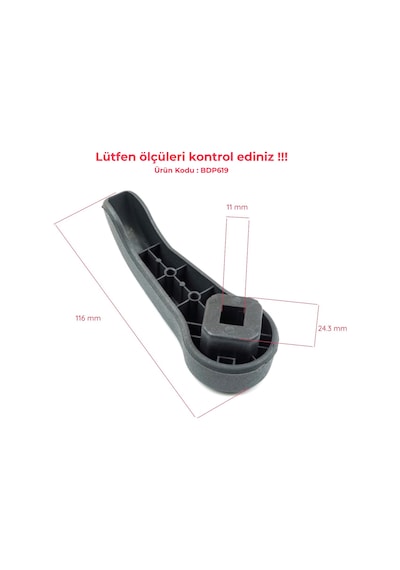 Ön Koltuk Ayar Kolu 7701209658 Renault Clio Mk2 Twingo Mk1 İçin Diğer