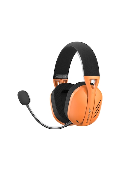 Gamenote Fuxi-h3 Gaming Oyuncu Mikrofonlu Kulaklığı 7.1-4 Modlu Bt, 2.4ghz, Type-c, 3.5mm Turuncu