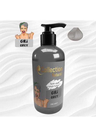 Collection Naturel Saç Boyası Set Gri