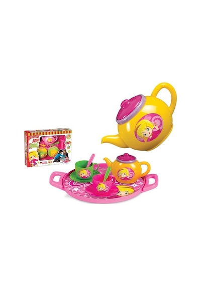 Fen Toys 01593 Candy Tepsili Çay Seti