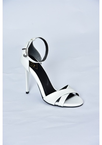 Fox Shoes Beyaz Kadın Topuklu Ayakkabı B922113709