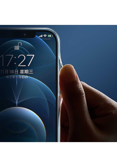 Apple Uyumlu iPhone 13 M-safe Şarj Özellikli Kamera Çıkıntılı Silikon Kılıf Mavi