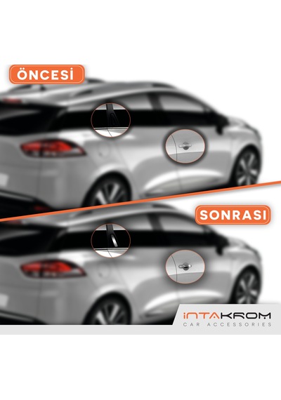intakrom Renault Clio 4 Sport Tourer İcon Krom Kapı Kolu Sw - 2012 -2018