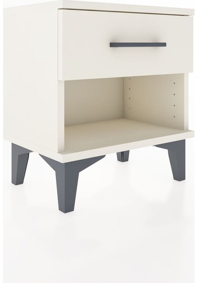 Arges Komodin Tek Çekmeceli 44x30x48 Aytaşı-aytaşı Aytaşı