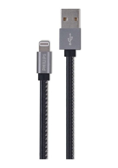Philips Uyumlu Dlc2508B Lıghtnıng - Deri Şarj & Data Kablosu