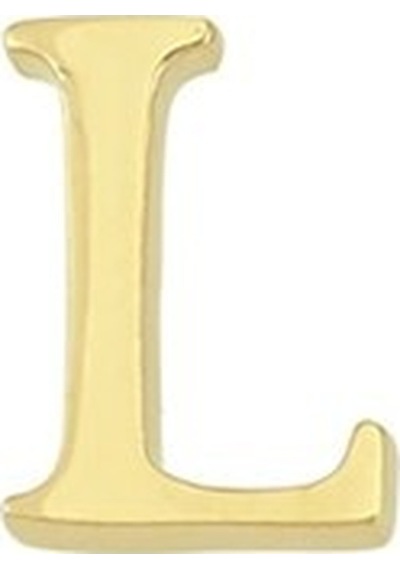 Goldkupe 14 Ayar Altın L Harf Küpe 0,38 Gr-1370