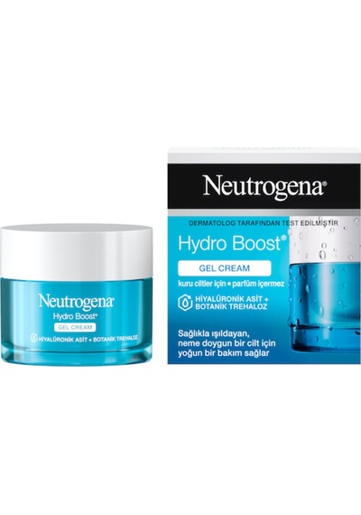 Neutrogena Hydro Boost Gel Cream Kuru Ciltler Nemlendirici 50 ML
