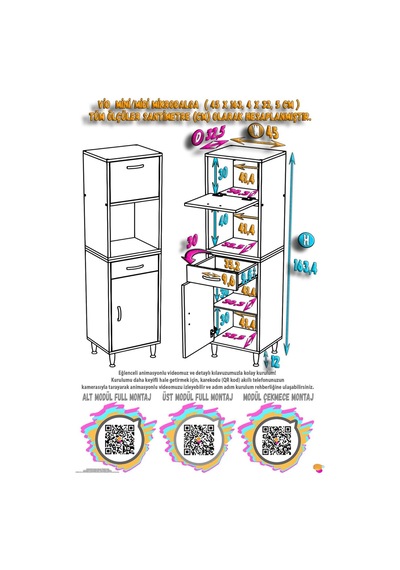 Vio 45 Cm 1 Fırın Veya Mikrodalga Dolabı Çekmeceli Kapaklı Çok Amaçlı Mutfak Dolabı Beyaz Vio 45 Cm 1 Fırın Veya Mikrodalga Dolabı Çekmeceli Kapaklı Çok Amaçlı Mutfak Dolabı Beyaz