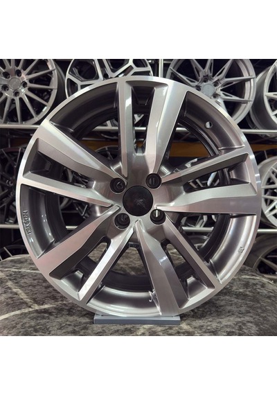 17 İnç 4x100 Clio İcon Gun Metal Elmas Kesim Jant Modeli 4 Adet
