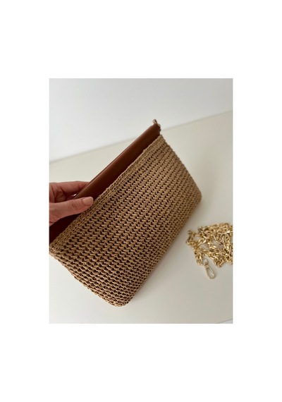 Bolca Emek El Emeği Kadın Hasır Clutch Çanta Bej - 921765461 Bej - 921765461 Bej