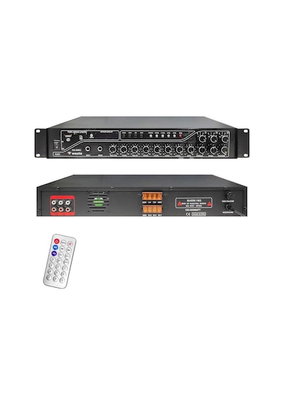 Westa Wm-2080u 3 Bölge Anfi Mixer 200 Watt Trafolu Bluetooth Usb Sd