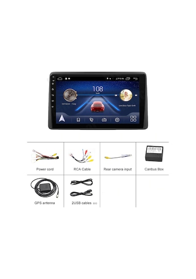 Dacia Duster 2018 - 202 10.1' Android Multimedya 2+32 GB IPS Ekran