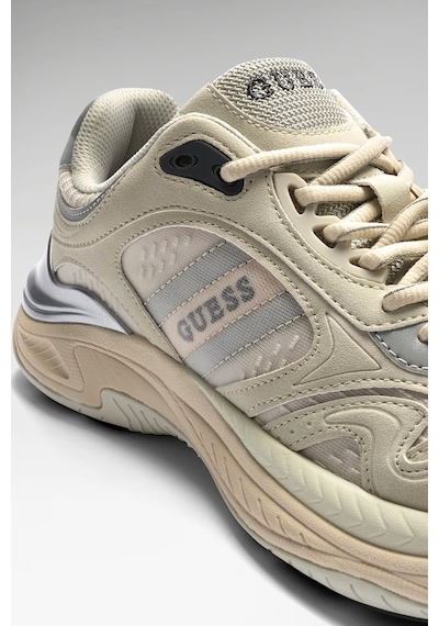 Guess Squan Erkek Sneaker Ayakkabı Fmjsquele12 Gri