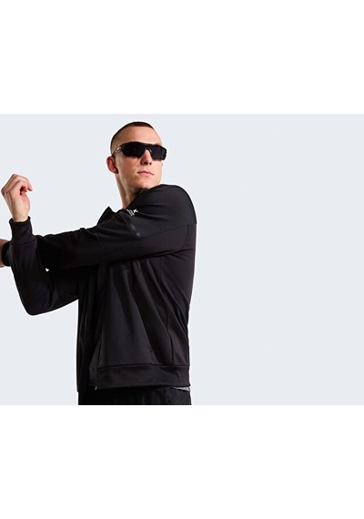 The North Face M Mountaın Athletıcs Full Zıp Fleece 2.0 Erkek Outdoor Ceket Nf0a8j7xjk31 Siyah