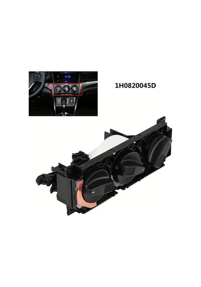 Meridiangoods 1h0820045d A/c Klima Kontrol Anahtarı Panel Vw Cabrio Golf Jetta Mk3 Vento Eurovan Yedek Parça