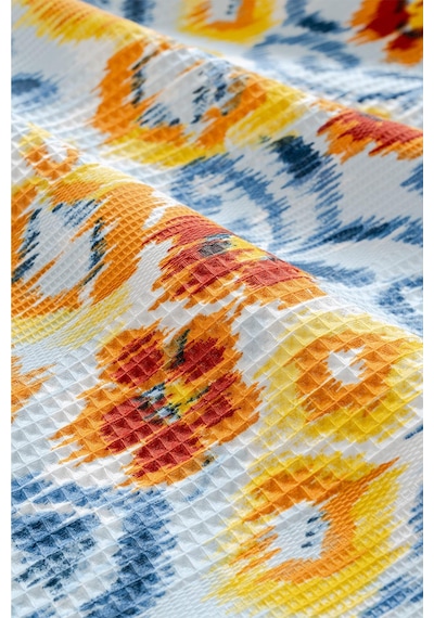 Beliz %100 Pamuk Battal Boy King Size Pike Takımı 240x220 Mavi