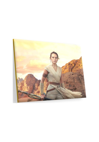 Cakasepetim Starwars Rey Daisy Ridley Ahşap Mdf Tablo