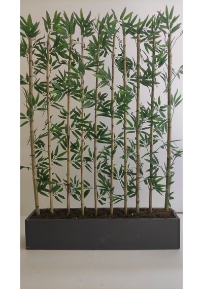 Rüzgar Yapay Çiçekçilik 170 Cm 10 Lu Bambu Seperator Yesil