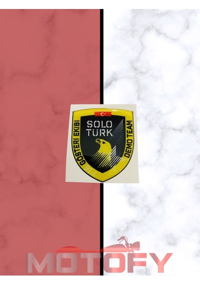 Solo Türk Damla Etiket 5x6cm