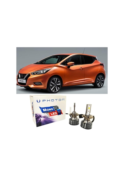 Nissan Micra 5 Uzun Far Ampulü H11 Mono Yeni Seri Beyaz 2017-2023