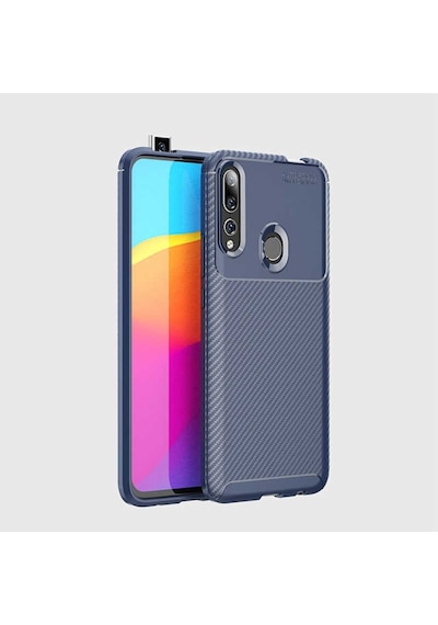 Huawei Y9 Prime 2019 Kilif Silikon Esnek Karbon Görünümlü Negro 405782085