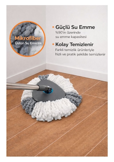 Cleova Duoclean Ve Cleanmate Yedek Mop Başlığı