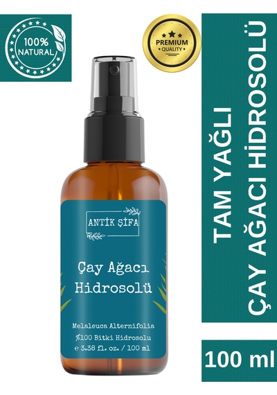 Çay Ağacı Hidrosolü 100ml- %100 Doğal Çay Ağacı Suyu
