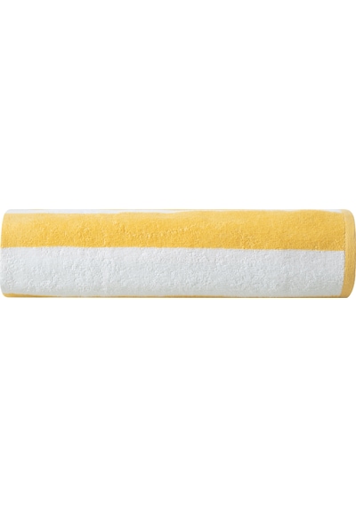 Mudo Home Nova Plaj Havlusu Sarı Beyaz 80x160 696123