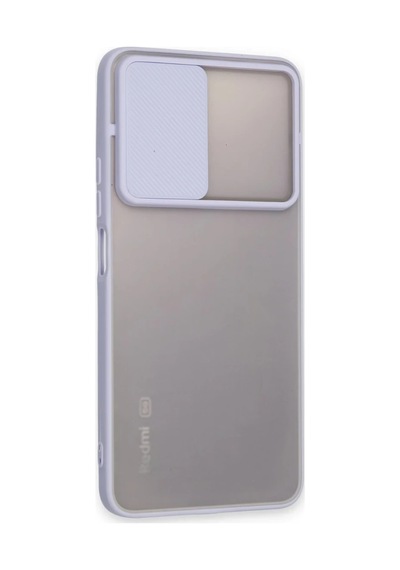 Bezos Redmi Note 11t Kılıf Palm Buzlu Kamera Sürgülü Silikon - Lila Bty