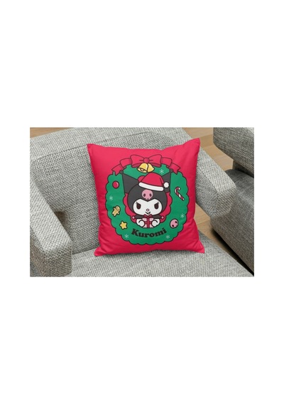 Yeniyıl Noel Temalı Kuromi Desenli Yastık Kılıfı Çok Renklı